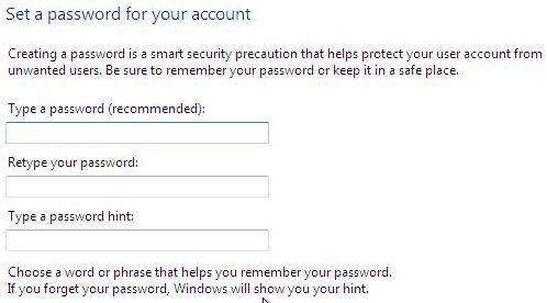 Type Your Password