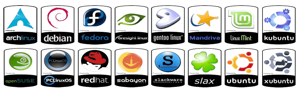 فهرست توسعه های لینوکس با عکس