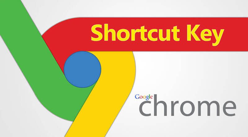 کلید های میانبر Google Chrome