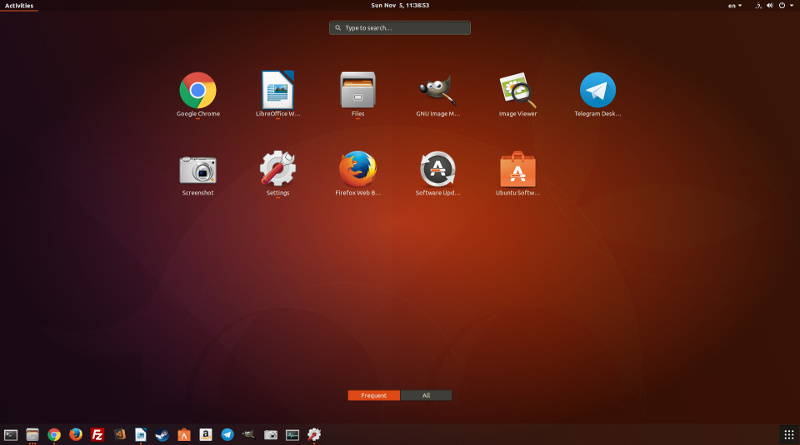 ویژگیهای Ubuntu 17.10